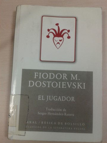 bagatela-el-jugador-Dostoyevski -club-de-lectura-la-bagatela
