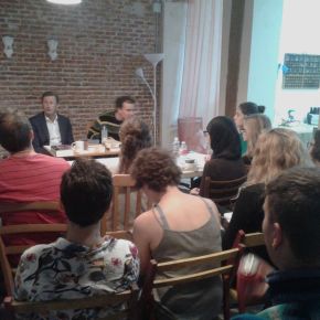 Diego Sánchez Meca en La Necropia (por&nbsp;Sandra)