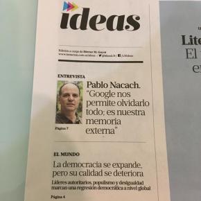 Entrevista en La&nbsp;Nación
