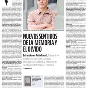 Entrevista en Suplemento Ñ del Diario&nbsp;Clarín